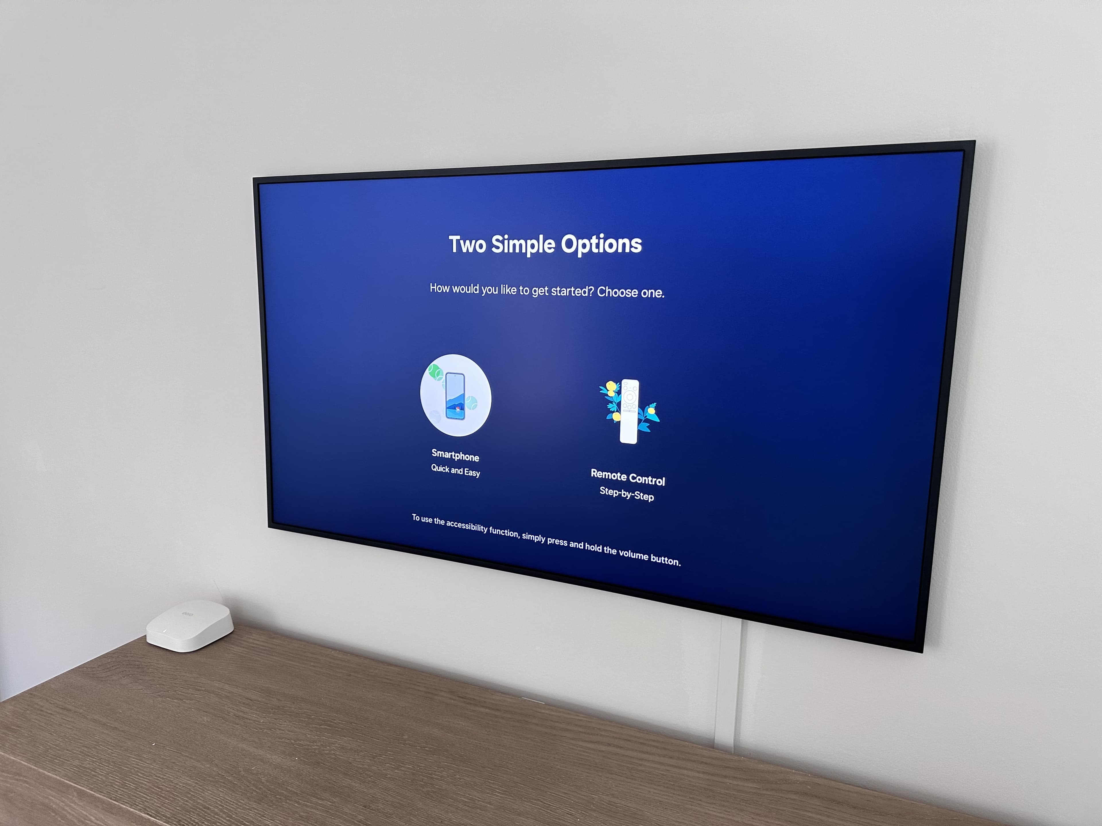 TV mounting